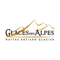 Glace des alpes